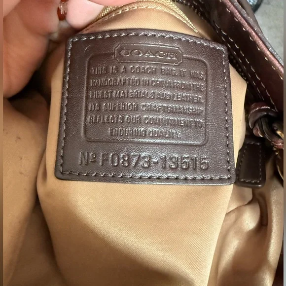 Coach Zoe Patchwork Leather Hobo Shoulder Bag in Brown Suede and Leather - Picture 8 of 12